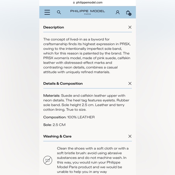 Philippe Model PRSX Tennis Women Sneakers Fuschia size 36 brand new - Picture 9 of 9